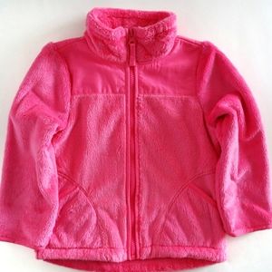 Carter's Hot Pink Zip-Up Fuzzy Girl's Jacket